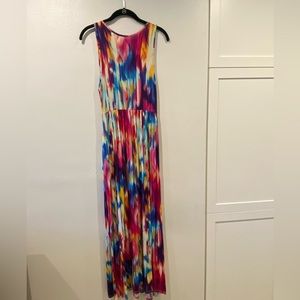 Multi color maxi dress